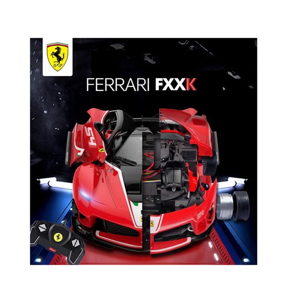 RASTAR RC Car Kits to Build, 1/18 Ferrari FXX-K EVO RC Car Assembly Building Kit - Picture 3 of 6